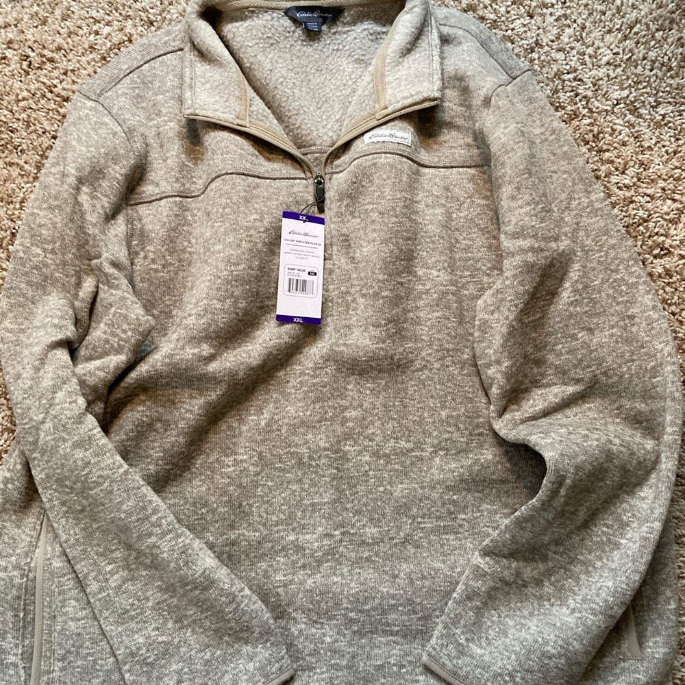 New Size small men’s sweater eddie Bauer
